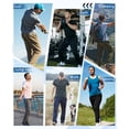 thumbnail image 4 of Potopok Mens Sweatpants with Zipper Pockets 5 Pack Athletic Joggers for Men Warm Slim Fit Track Workout Running Sweat Pants, 4 of 8