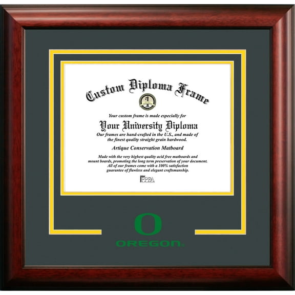 University of Oregon 8.5" x 11" Spirit Diploma Frame