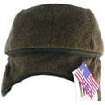 thumbnail image 3 of Headchange Made in USA 100% Wool Ear Flap Ivy Cap Winter Irish Hat Driver Scally Flat Newsboy Gatsby, 3 of 4