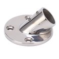 thumbnail image 2 of Base Ronde pour Main Courante de Bateau, Raccord de Base Ronde en Acier Inoxydable 316 pour Tube de 25mm/1 Po, 2 of 7