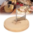 thumbnail image 4 of melotizhi Cheese Curler Cheese Shaver W: 8.74“ Cheese Wheel For Tete De Moine Disc Cheese Slicer Cheese Cheese Slicer Manual, Beige, 4 of 8
