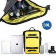 thumbnail image 3 of Motorcycle Tail Bag 10L Waterproof Motor Pannier Bag Motor Travel Luggage Motorbike Rear Rack Trunk Storage Bag Professional Motorcycle Accessories-Black, 3 of 5