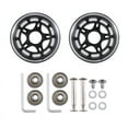 thumbnail image 4 of 80X24mm Luggage Wheels Replacement Case Wheels with 6mm Carbon Steel Bearings Wheels for Suitcase Skate 2 Pair, 4 of 8