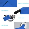 thumbnail image 4 of Easy-Going 10Wx20L ft Blue Background Muslin Backdrop,Photo Studio,Collapsible High Density Screen for Video, 4 of 5