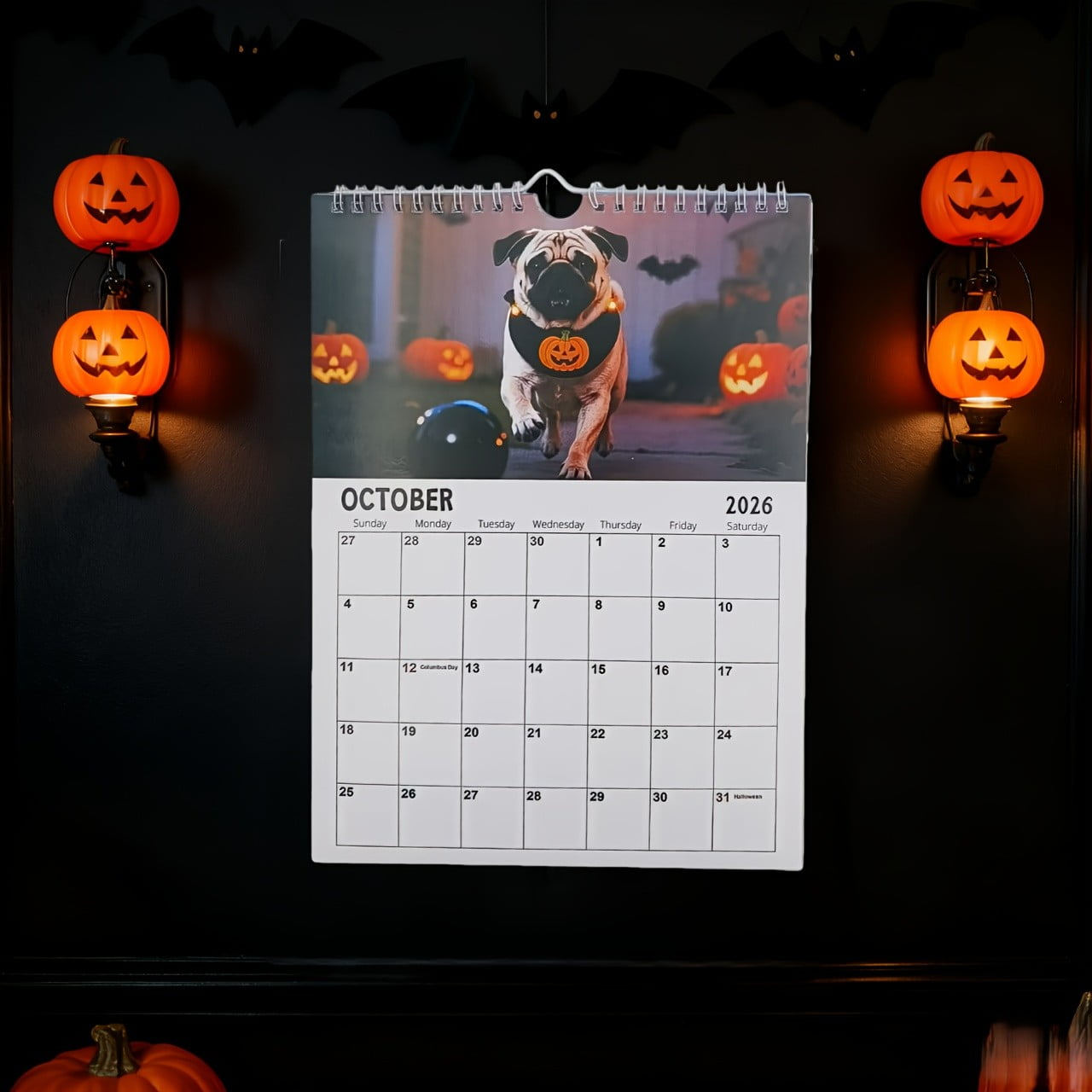 Brainybites 2026 Calendar Funny Mini Calendar with Monthly Grids for Appointments and Scheduling - Small Wall Calendar 2026 with Premium Gloss Paper for Home and Office Organization