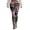 R89-Pink, variant on Halloween Leggings for Women Festival Printed High Waist Knit Leggings Stitched Patchwork Stretch Workout Pants Women Leggings,S