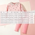 thumbnail image 4 of yboeqw 2 Piece Girls Fall Clothes Toddler Outfits Long Sleeve Graphic Print T-Shirt+ Sweatpants Sets,Size 11-12 Years, 4 of 8