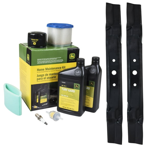 John Deere LG240 Home Maintenance Kit w/ Standard Blades L110 42" Deck