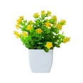 thumbnail image 1 of Verdure Réaliste de Bureau pour la Décoration de la Maison avec Feuilles en Pot Imitant pour Usage Intérieur, 1 of 5