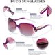 thumbnail image 4 of Gafas de sol polarizadas para mujer 100% protección UV - 2229 (púrpura) JM, 4 of 5