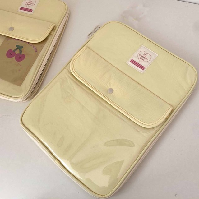 Yhmxh Office Supplies Office Desk Accessories Office Organizer Desk Organizers Snap Button Insert Pocket Organizer Tablet Bag Organizer Handheld File Organizer Bags Nylon Computer