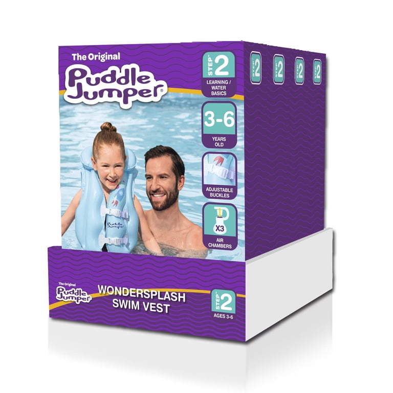 Puddle Jumper WonderSplash Inflatable Toddler Swim Training Vest