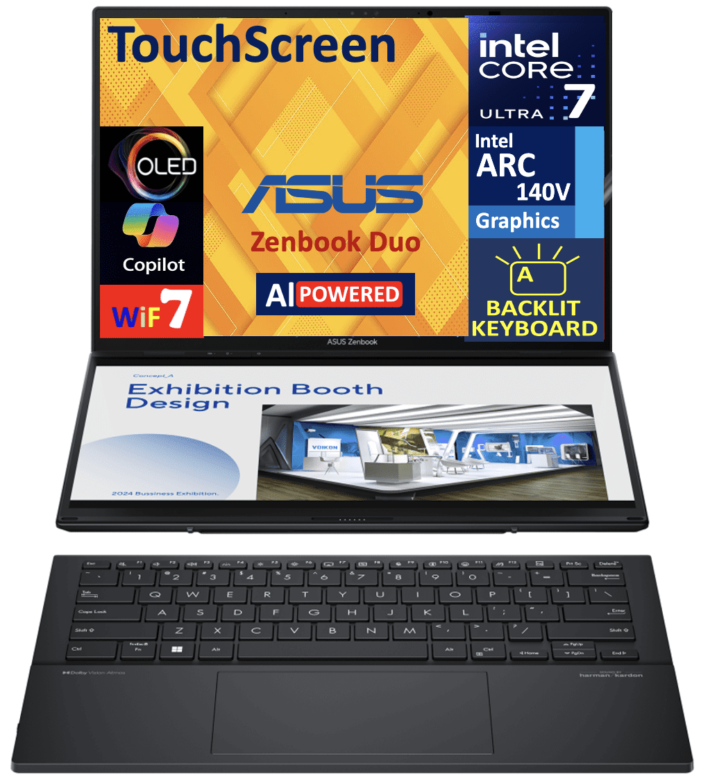ASUS ZenBook Duo UX8406CA-PS99T - Tablet - with detachable