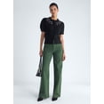 thumbnail image 2 of Free Assembly Women's and Women’s Plus Embellished Cable Knit Cardigan, Midweight, XS-4X, 2 of 5