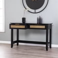 thumbnail image 3 of Meubles Chekshire Console de Rangement en Noir-Naturel, 3 of 3