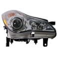 thumbnail image 4 of For Infiniti EX35 2008 2009 OEM Headlight Passenger Side | Clear Lens | Chrome Housing | Lens & Housing | Replacement For IN2519116 | 191275255490, 260251BA0A, 4 of 5
