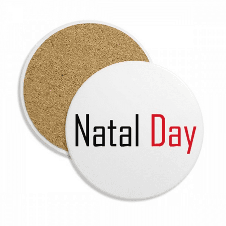 

Celebrate Natal Day Canada Blessing Coaster Cup Mug Tabletop Protection Absorbent Stone
