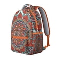 thumbnail image 2 of Bohemian Mantra Backpack - Trendy Water-Resistant School Bookbag for Teens & Adults, Roomy Laptop Backpack with Padded Straps, Perfect Gift for College & Office, 2 of 6