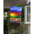 thumbnail image 4 of Abstract Floral Flowers Meadow Sunrise Oil Painting Colorful Spring Landscape House Flag 28" x 40" Double Sided Polyester Welcome Large Yard Garden Flag Banners for Patio Lawn Home, 4 of 6