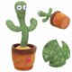 thumbnail image 4 of 1 Set Dancing Doll Singing Talking Cactus Doll Toy Rechargeable Interactive Plush Doll for Children Adults, 4 of 4