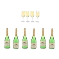 thumbnail image 1 of 10 piezas de accesorios de barra de cocina mini botellas y tazas de cerveza para casa de muñecas 1:12 Macarena Copa de casa de muñecas vino, 1 of 8