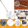thumbnail image 3 of Stainless Steel Kitchen Utensils Stainless Steel Solid Spider Strainer Skimmer Ladle with Handle Kitchen Tool, 3 of 11