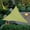 Green, variant on 157.48x157.48x157.48In Sun Shade Sail Sand Large Triangle Canopy Sail Shade Cloth for Patio Garden Outdoor Backyard
