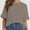 Heather Light Gray, variant on Women's Oversized T Shirts Short Sleeve Crewneck Summer Tops Casual Loose Basic Tee Shirts Trendy Clothes
