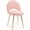 Teddy-pink, variant on Vanity Chair with Adjustable Backrest Sherpa Makeup Stool Armless Multifunction Chair for Dressing Home Office Kitchen Dinning Room and Living Room(Adjustable Backrest-Sherpa White)