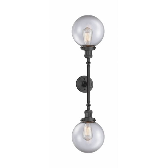 Innovations Lighting - Beacon - 2 Light Bath Vanity In Industrial Style-34.38