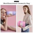 thumbnail image 4 of YOOLIFE Initial Makeup Bag Travel Cosmetic Bag, Personalized Birthday Gifts for Girls Teen Girls Sister Daughter Friends, 4 of 6