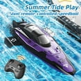 thumbnail image 5 of Wuztai Stunt Remote Control Speedboat Mini Double Motor Self-Reflipping, Water Sensing Charging Long Endurance for Pools Beaches, RC Boats for Outdoor Fun, 5 of 7