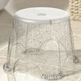 thumbnail image 1 of HINTRMENT Single Step Stool Load-bearing Plastic for Living Room 1Pcs, 1 of 8