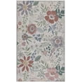 thumbnail image 2 of Nourison Nourison Washables Floral Cream Multicolor 3' x 5' Area Rug (3x5), 2 of 8