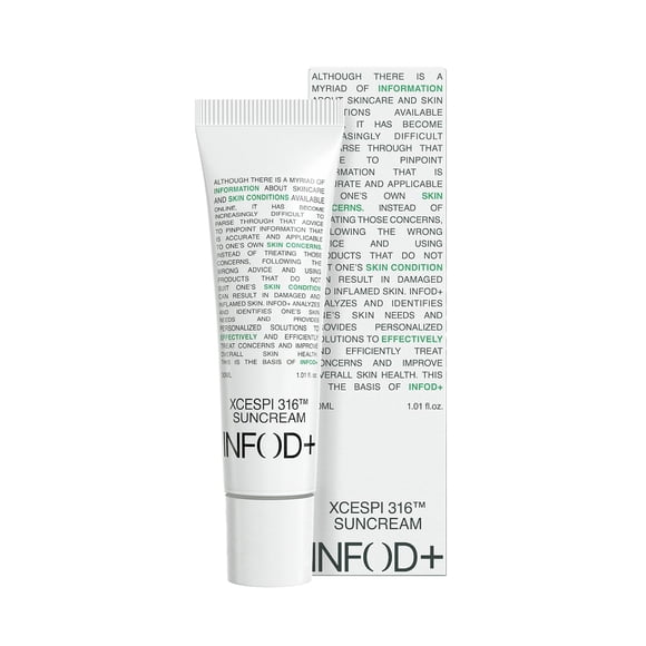 Protector solar INFOD+ XCESPI316 SPF 50+ PA++++ 30 ml
