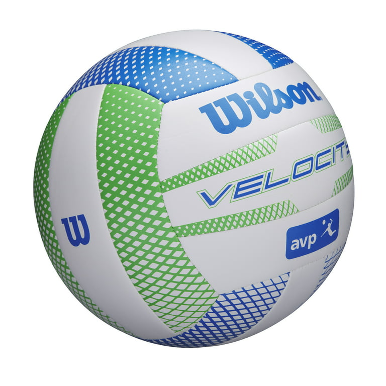 Wilson AVP Velocity Volleyball, - Size Official Green