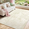 thumbnail image 3 of WANLISELL Washable Area Rugs, 6 x 9 ft Modern Abstract Rug for Living Room, Indoor Large Rug Carpet for Bedroom Office Home Decor, Beige, 3 of 12