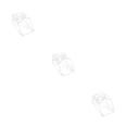 thumbnail image 1 of Cubierta de timbre Advancent ABS Transparente, 1 of 6