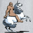 thumbnail image 3 of CafePress - Bigfoot Riding A Unicorn - Women's Nightshirt, 3 of 4