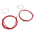thumbnail image 2 of Bike  Cable And Transmission Cable, Heat Resistant Galvanized Wire Core Bike Brake Cable Housing Kit  For Foldable Bikes Black,Red, 2 of 8