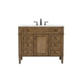thumbnail image 3 of Elegant Lighting Vf12542 Park Avenue 42" Free Standing Single Basin Vanity Set - Wood, 3 of 8