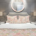 thumbnail image 2 of Designart 'Patchwork Pattern with Flowers' Patterned Bedding Set - Duvet Cover & Shams, 2 of 4