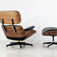 thumbnail image 3 of Fauteuil East Lounge II et pouf en noir, 3 of 3