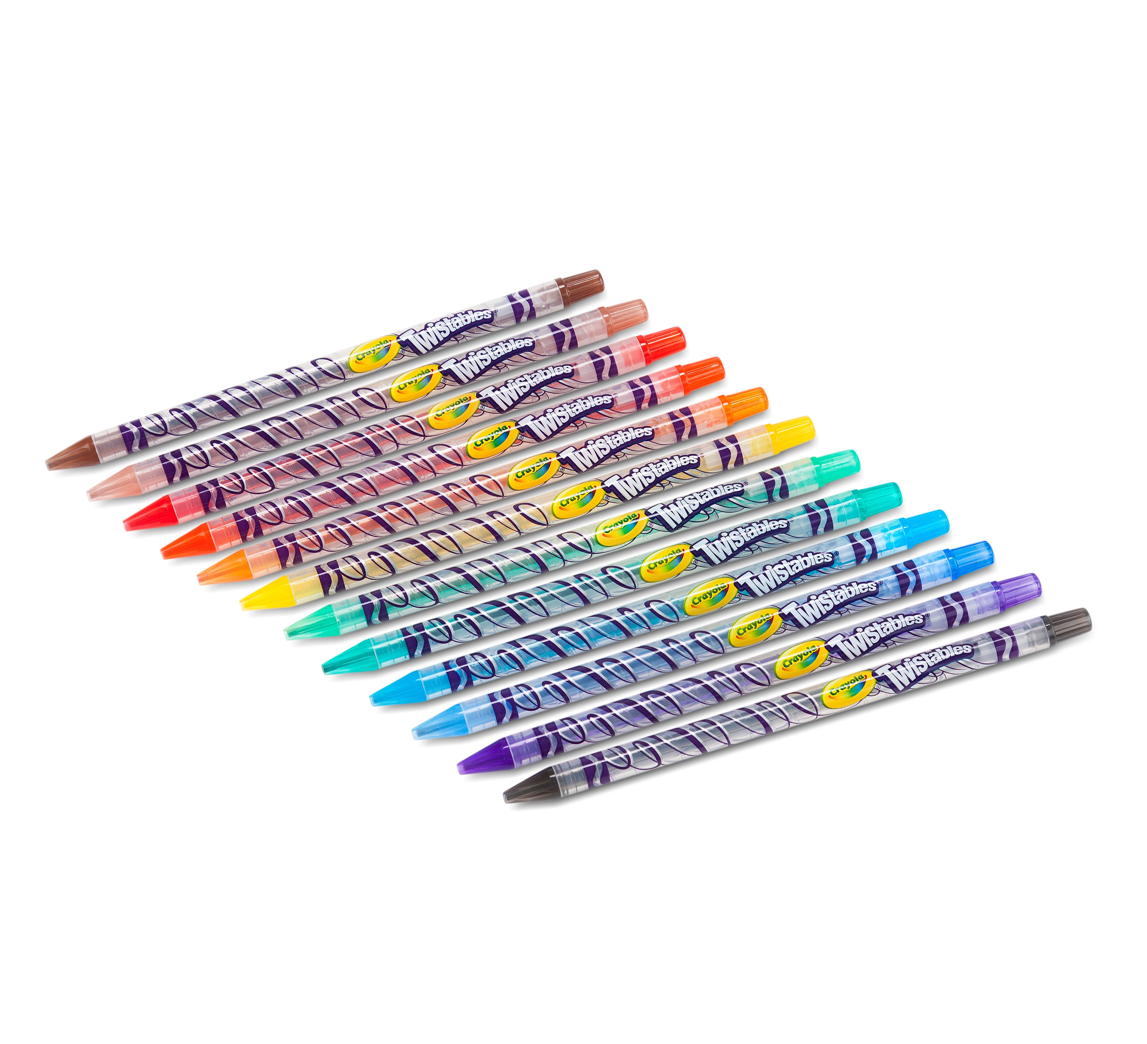 Crayola Twistables Colored Pencils, Always Sharp, Art Tools for