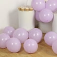 thumbnail image 5 of Efavormart 50 Pack Matte Pastel Purple Biodegradable Balloons, Round Eco-friendly Thick Latex Party Balloons - 12", 5 of 11