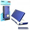 KMD Aluminum Armor Case & Dual Stylus Set for Nintendo DSi, Aqua Blue