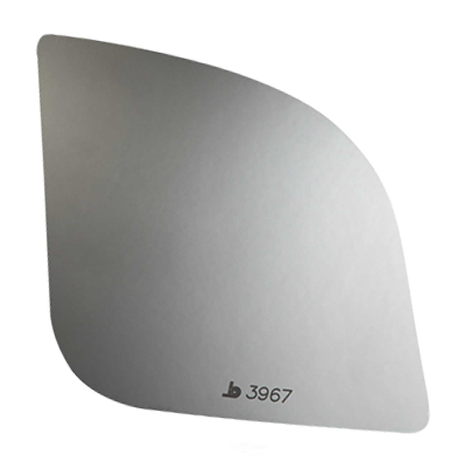 Burco Side View Mirror Replacement Glass - Clear Glass - 3967