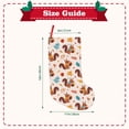 thumbnail image 3 of Lsque 18 Inches Forest Squirrel Nuts Pattern Christmas Stockings Hanging Ornaments,Knitted Xmas Fireplace Hanging Stocking,Holiday Decoration, 3 of 8