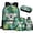 Koala Green Leaves, variant on Jeiento Axolotl Backpacks for Kids Kawaii Book Bags for Girls 9-12 Lightweight Bookbag and Lunch Box Set for Kindergarten Blue Ocean 4 Piece School Bag Set