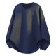 thumbnail image 1 of Blusas y camisas de manga larga con cuello redondo para hombre, de poliéster, deportivas, transpirables, holgadas, informales, con cremallera y bolsillo., 1 of 4